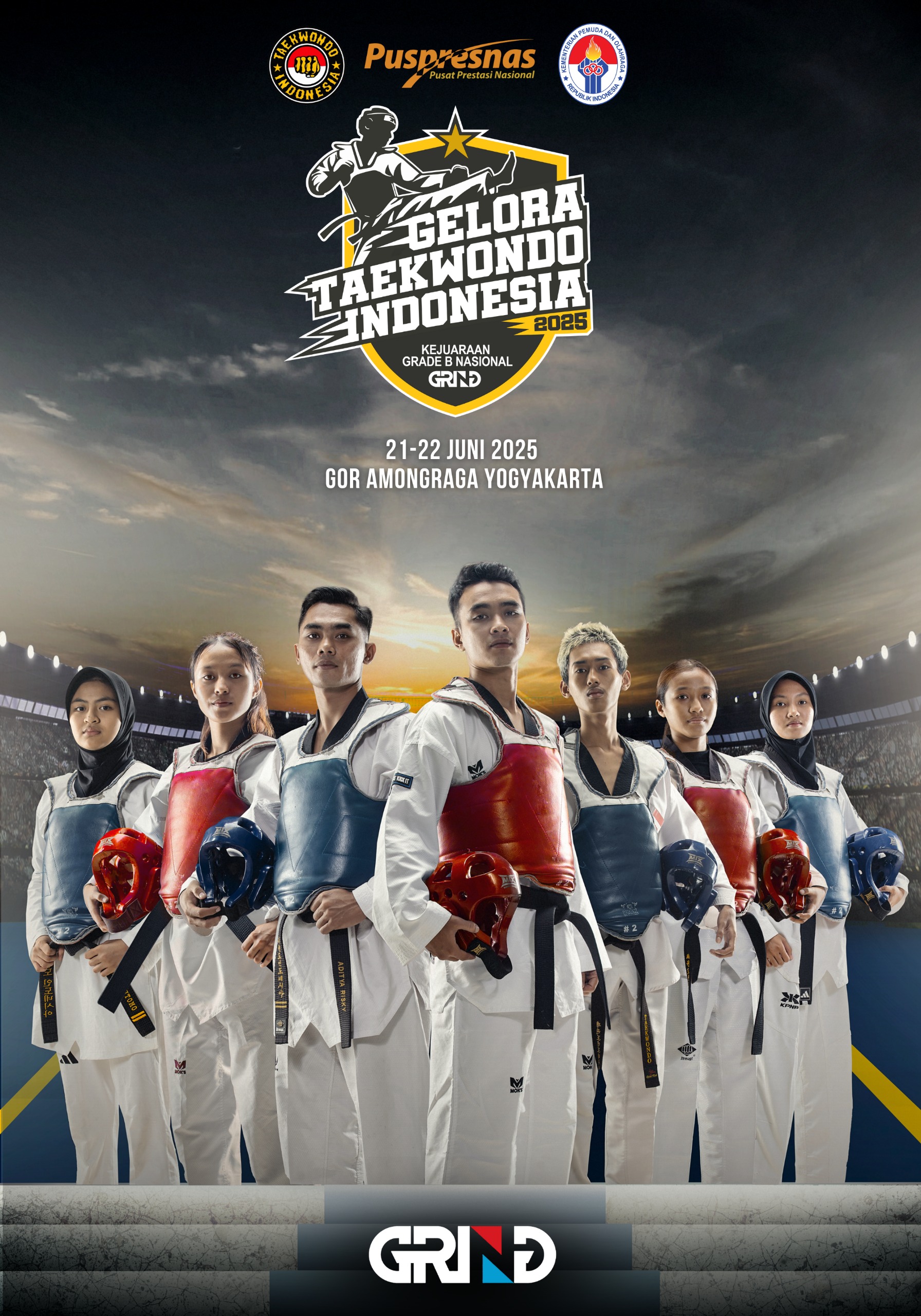 Panggung Juara Taekwondo Indonesia Taekwondo Indonesia Dojang hasyegyo